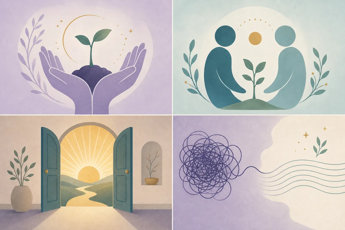 Editorial comparison of growth, support, new beginnings, and anxiety in pregnancy dream scenarios